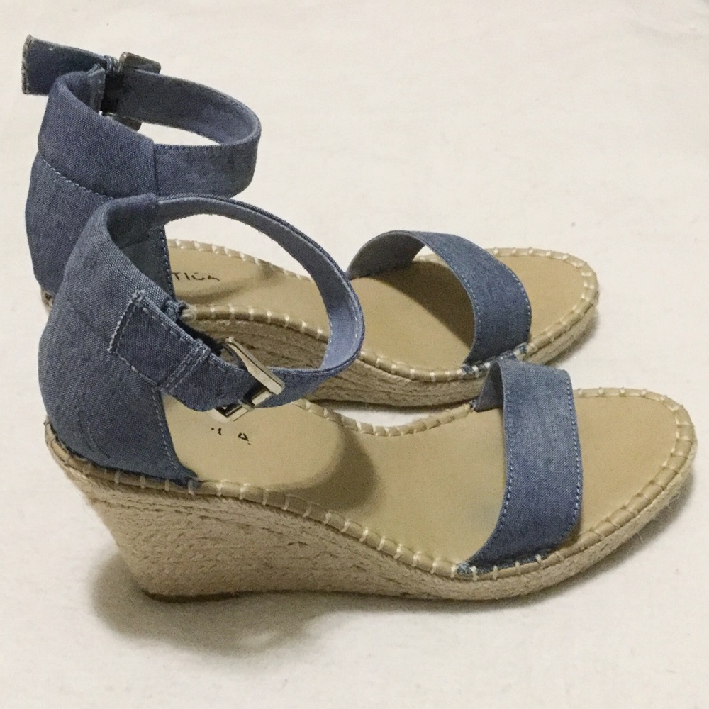 Nautica San Blas Wedge Platform Sandals